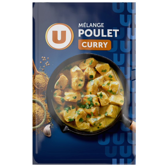 U Mix épices poulet curry 25g