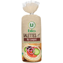 U BIO Galettes de riz complet 130g