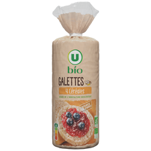 U BIO Galettes 4 céréales 130g