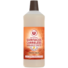 U Nettoyant surfaces carrelées et tomettes, flacon 1L