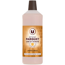 U Nettoyant parquets cirés et vitrifiés, flacon 1L