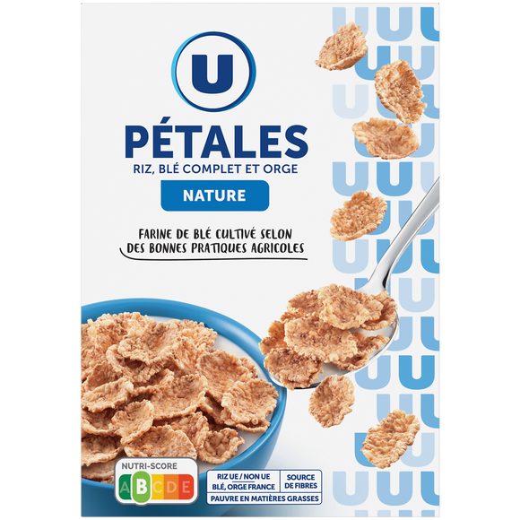 U Pétales de riz & blé orge 500g