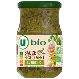 U BIO Sauce pesto vert , 190g