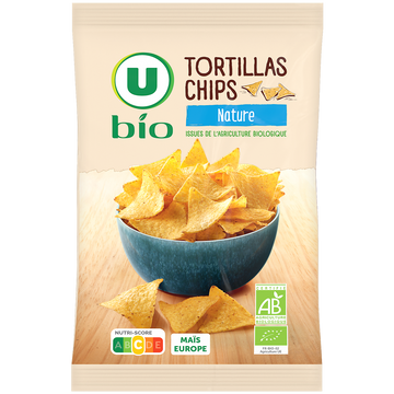 U BIO Tortillas chips salés 150g