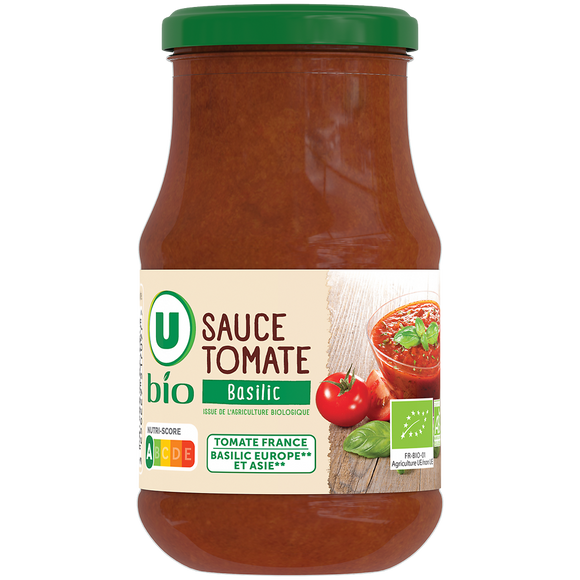 U BIO Sauce basilic U BIO, 200g