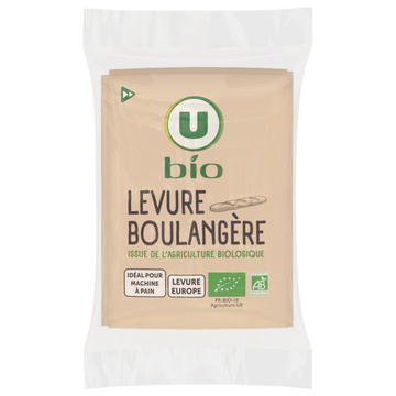 U BIO Levure boulangère, sachet 30g