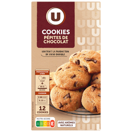 U Préparation pour cookies aux chunks de chocolat, 300g
