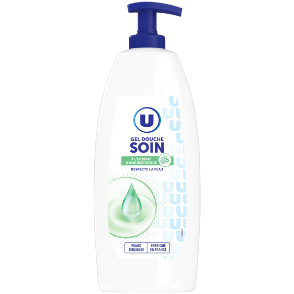 U Gel douche soin, 750ml