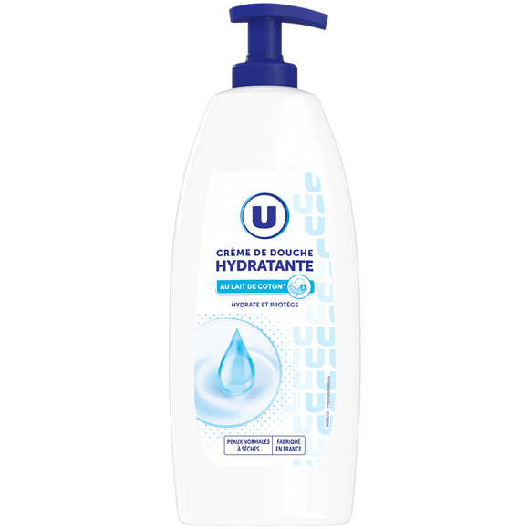 U Crème de douche hydratante, 750ml