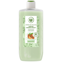 U Crème de douche amande douce, 250ml