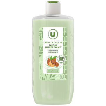 U Crème de douche amande douce, 250ml