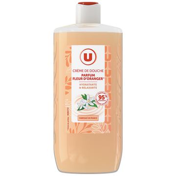 U Crème de douche fleur d'oranger, 250ml