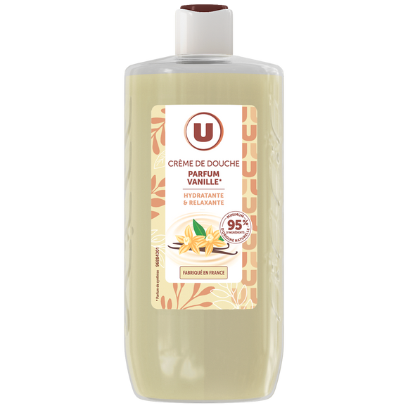 U Crème de douche vanille, 250ml