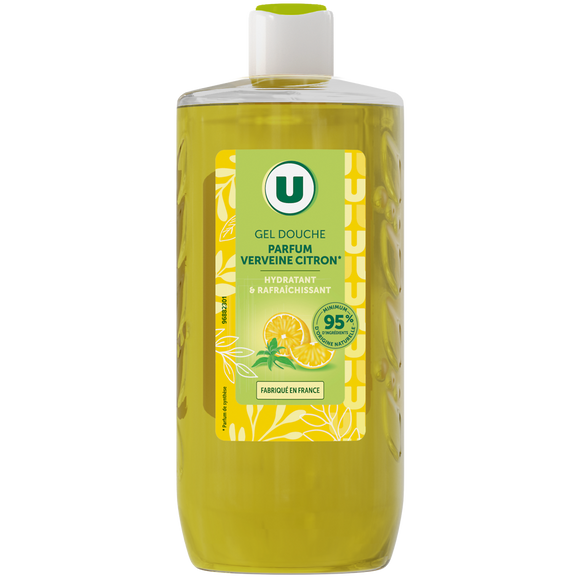U Gel douche verveine citron, 250ml