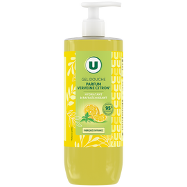 U Gel douche Parfum verveine citron - Pompe 750ml