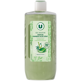 U Gel douche bambou aloe vera, flacon 250ml