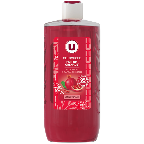 U Gel douche Parfum grenade - 250ml