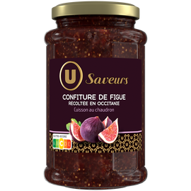 U SAVEURS Confiture de figues - 315g