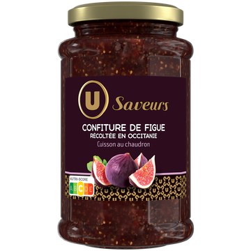 U SAVEURS Confiture de figues - 315g