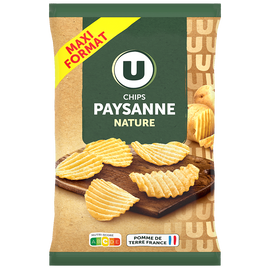 U Chips Paysanne nature - 300g