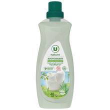 U NATURE Adoucissant concentré fraîcheur d'aloe vera, 750ml