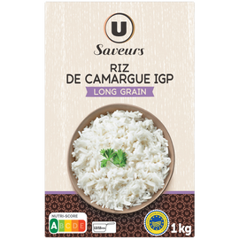 U SAVEURS Riz de Camargue long grain - étui 1kg