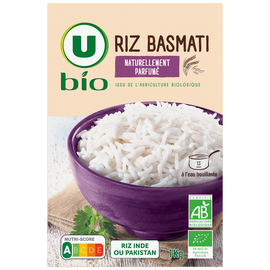 U BIO Riz basmati, 1kg