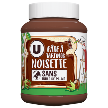 U Pâte à tartiner aux noisettes 1kg