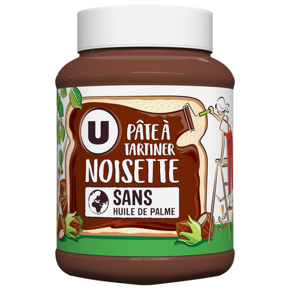 U Pâte à tartiner aux noisettes 1kg
