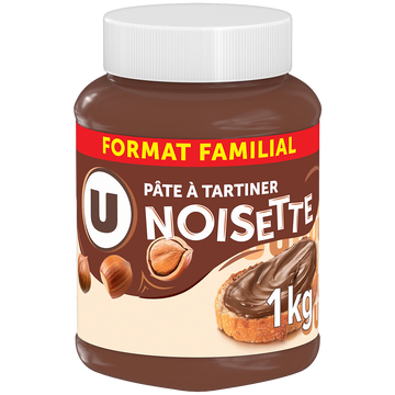 U Pâte à tartiner aux noisettes 1kg