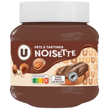 U Pate à tartiner aux noisettes 750g
