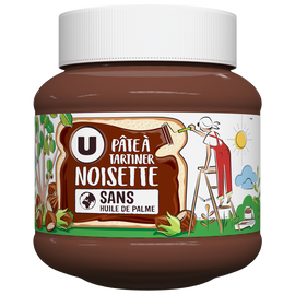 U Pate à tartiner aux noisettes 750g