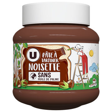 U Pate à tartiner aux noisettes 750g