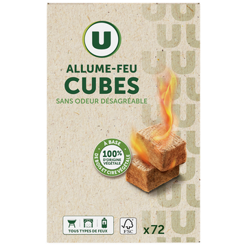 U Allume feu d'origine végétale, x72