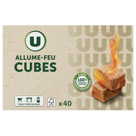 U Allume-feu origine végétale, x40