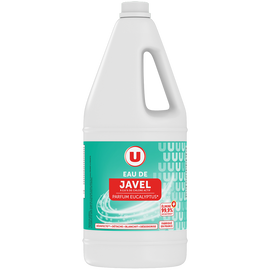 U Eau de javel parfumée eucalyptus bidon 2l
