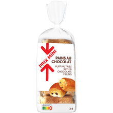 Pains au chocolat PRIX MINI x8 360g