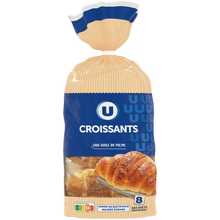 U Croissants sans huile de plame - Sachets x8 320g