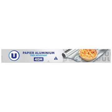 U Rouleau de papier aluminium U 40 mètres