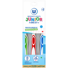 U Brosse à dent JUNIOR ET+ - x3