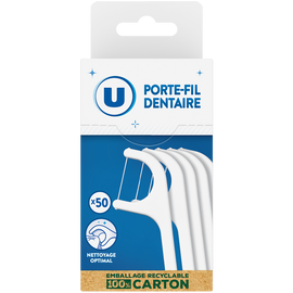 U Porte fil dentaire x50