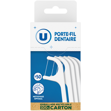 U Porte fil dentaire x50