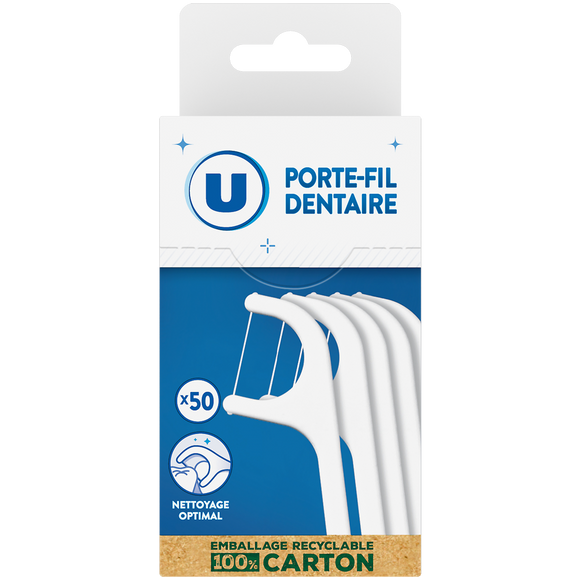U Porte fil dentaire x50