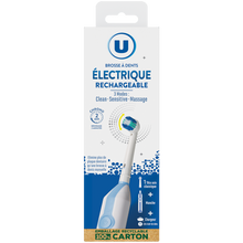 U Brosse à dents électrique rechargeable
