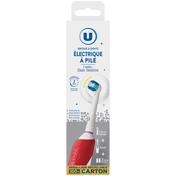 U Brosse à dents à pile