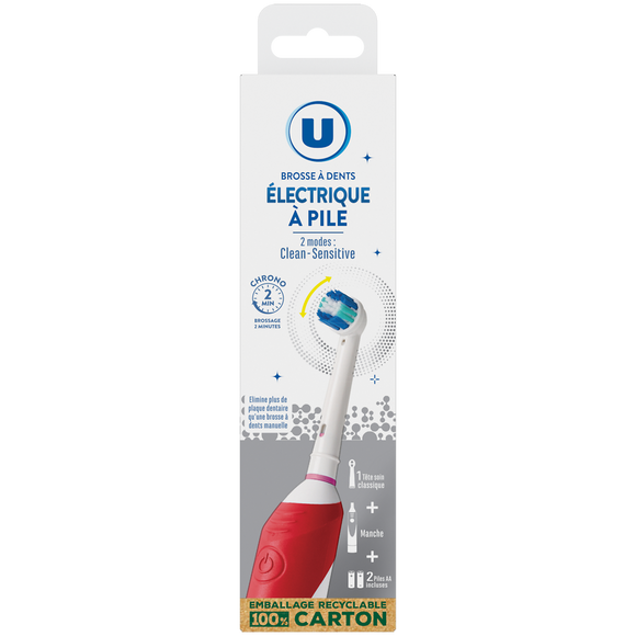 U Brosse à dents à pile