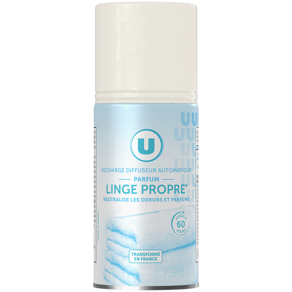 U Désodorisant U parfum linge propre 250 ml