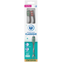 U Brosse à Dent classique souple x2
