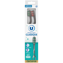 U Brosse à Dent flexible médium x2