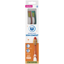 U Brosse à Dent soin complet souple x2